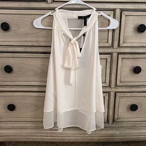 BCBG Gardenia colored tank top